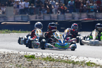 16 & 17/04/2022 : 3ème manche du Championnat du Sud 2022 au circuit d’Aigues-Vives (photos Stéphane Agnus) 2022 — karting