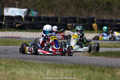 16 & 17/04/2022 : 3ème manche du Championnat du Sud 2022 au circuit d’Aigues-Vives (photos Stéphane Agnus) 2022 — karting
