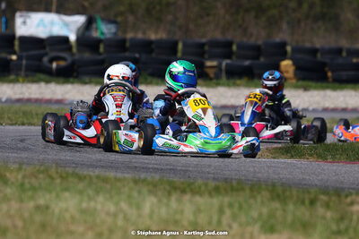 16 & 17/04/2022 : 3ème manche du Championnat du Sud 2022 au circuit d’Aigues-Vives (photos Stéphane Agnus) 2022 — karting