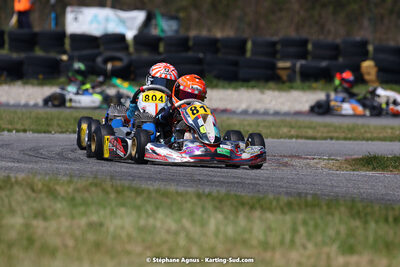 16 & 17/04/2022 : 3ème manche du Championnat du Sud 2022 au circuit d’Aigues-Vives (photos Stéphane Agnus) 2022 — karting
