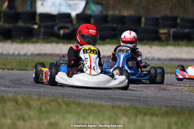 16 & 17/04/2022 : 3ème manche du Championnat du Sud 2022 au circuit d’Aigues-Vives (photos Stéphane Agnus) 2022 — karting