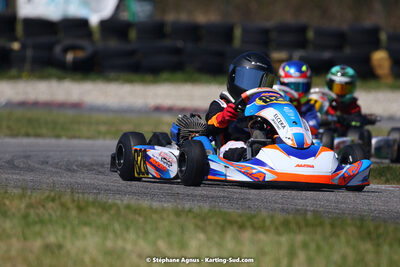 16 & 17/04/2022 : 3ème manche du Championnat du Sud 2022 au circuit d’Aigues-Vives (photos Stéphane Agnus) 2022 — karting