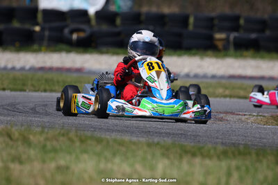 16 & 17/04/2022 : 3ème manche du Championnat du Sud 2022 au circuit d’Aigues-Vives (photos Stéphane Agnus) 2022 — karting