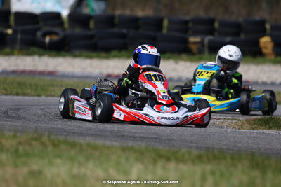 16 & 17/04/2022 : 3ème manche du Championnat du Sud 2022 au circuit d’Aigues-Vives (photos Stéphane Agnus) 2022 — karting