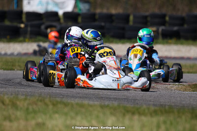 16 & 17/04/2022 : 3ème manche du Championnat du Sud 2022 au circuit d’Aigues-Vives (photos Stéphane Agnus) 2022 — karting