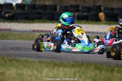 16 & 17/04/2022 : 3ème manche du Championnat du Sud 2022 au circuit d’Aigues-Vives (photos Stéphane Agnus) 2022 — karting
