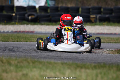 16 & 17/04/2022 : 3ème manche du Championnat du Sud 2022 au circuit d’Aigues-Vives (photos Stéphane Agnus) 2022 — karting