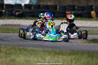 16 & 17/04/2022 : 3ème manche du Championnat du Sud 2022 au circuit d’Aigues-Vives (photos Stéphane Agnus) 2022 — karting