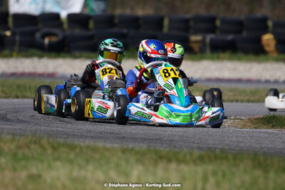 16 & 17/04/2022 : 3ème manche du Championnat du Sud 2022 au circuit d’Aigues-Vives (photos Stéphane Agnus) 2022 — karting