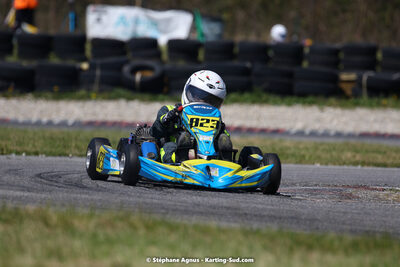 16 & 17/04/2022 : 3ème manche du Championnat du Sud 2022 au circuit d’Aigues-Vives (photos Stéphane Agnus) 2022 — karting