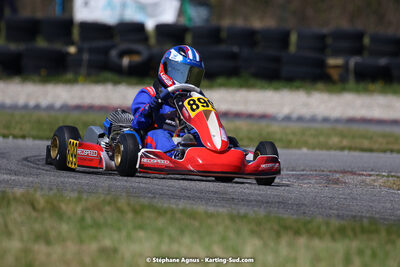 16 & 17/04/2022 : 3ème manche du Championnat du Sud 2022 au circuit d’Aigues-Vives (photos Stéphane Agnus) 2022 — karting
