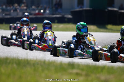 16 & 17/04/2022 : 3ème manche du Championnat du Sud 2022 au circuit d’Aigues-Vives (photos Stéphane Agnus) 2022 — karting