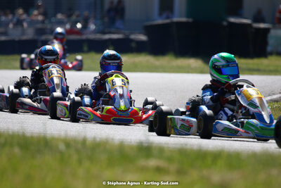 16 & 17/04/2022 : 3ème manche du Championnat du Sud 2022 au circuit d’Aigues-Vives (photos Stéphane Agnus) 2022 — karting