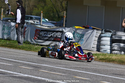 16 & 17/04/2022 : 3ème manche du Championnat du Sud 2022 au circuit d’Aigues-Vives (photos Stéphane Agnus) 2022 — karting