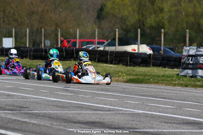 16 & 17/04/2022 : 3ème manche du Championnat du Sud 2022 au circuit d’Aigues-Vives (photos Stéphane Agnus) 2022 — karting