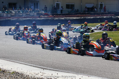 16 & 17/04/2022 : 3ème manche du Championnat du Sud 2022 au circuit d’Aigues-Vives (photos Stéphane Agnus) 2022 — karting