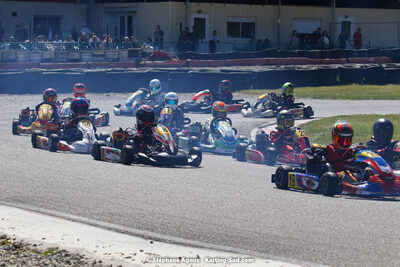 16 & 17/04/2022 : 3ème manche du Championnat du Sud 2022 au circuit d’Aigues-Vives (photos Stéphane Agnus) 2022 — karting