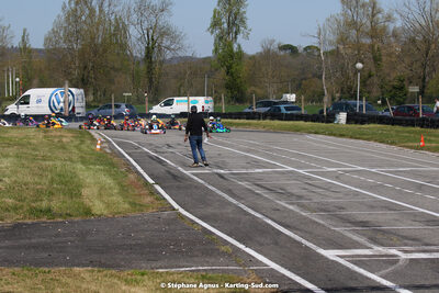 16 & 17/04/2022 : 3ème manche du Championnat du Sud 2022 au circuit d’Aigues-Vives (photos Stéphane Agnus) 2022 — karting