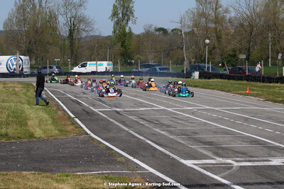 16 & 17/04/2022 : 3ème manche du Championnat du Sud 2022 au circuit d’Aigues-Vives (photos Stéphane Agnus) 2022 — karting