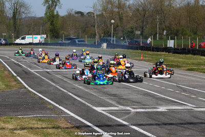 16 & 17/04/2022 : 3ème manche du Championnat du Sud 2022 au circuit d’Aigues-Vives (photos Stéphane Agnus) 2022 — karting