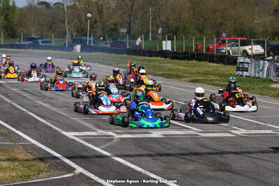 16 & 17/04/2022 : 3ème manche du Championnat du Sud 2022 au circuit d’Aigues-Vives (photos Stéphane Agnus) 2022 — karting