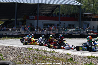 16 & 17/04/2022 : 3ème manche du Championnat du Sud 2022 au circuit d’Aigues-Vives (photos Stéphane Agnus) 2022 — karting