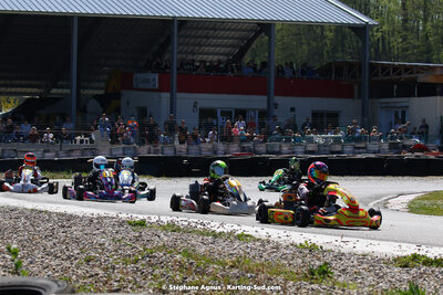 16 & 17/04/2022 : 3ème manche du Championnat du Sud 2022 au circuit d’Aigues-Vives (photos Stéphane Agnus) 2022 — karting