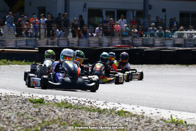 16 & 17/04/2022 : 3ème manche du Championnat du Sud 2022 au circuit d’Aigues-Vives (photos Stéphane Agnus) 2022 — karting