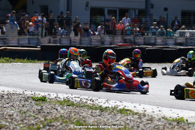 16 & 17/04/2022 : 3ème manche du Championnat du Sud 2022 au circuit d’Aigues-Vives (photos Stéphane Agnus) 2022 — karting