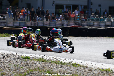 16 & 17/04/2022 : 3ème manche du Championnat du Sud 2022 au circuit d’Aigues-Vives (photos Stéphane Agnus) 2022 — karting