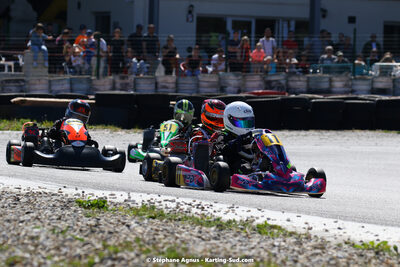 16 & 17/04/2022 : 3ème manche du Championnat du Sud 2022 au circuit d’Aigues-Vives (photos Stéphane Agnus) 2022 — karting