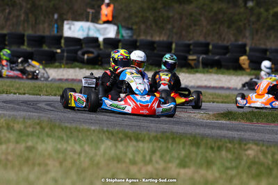 16 & 17/04/2022 : 3ème manche du Championnat du Sud 2022 au circuit d’Aigues-Vives (photos Stéphane Agnus) 2022 — karting