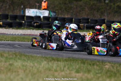 16 & 17/04/2022 : 3ème manche du Championnat du Sud 2022 au circuit d’Aigues-Vives (photos Stéphane Agnus) 2022 — karting