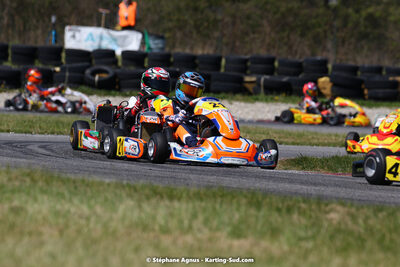 16 & 17/04/2022 : 3ème manche du Championnat du Sud 2022 au circuit d’Aigues-Vives (photos Stéphane Agnus) 2022 — karting