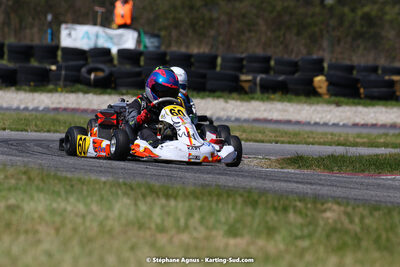 16 & 17/04/2022 : 3ème manche du Championnat du Sud 2022 au circuit d’Aigues-Vives (photos Stéphane Agnus) 2022 — karting
