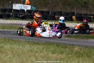 16 & 17/04/2022 : 3ème manche du Championnat du Sud 2022 au circuit d’Aigues-Vives (photos Stéphane Agnus) 2022 — karting