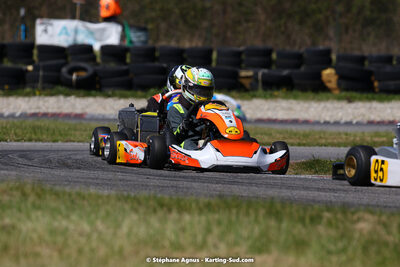 16 & 17/04/2022 : 3ème manche du Championnat du Sud 2022 au circuit d’Aigues-Vives (photos Stéphane Agnus) 2022 — karting