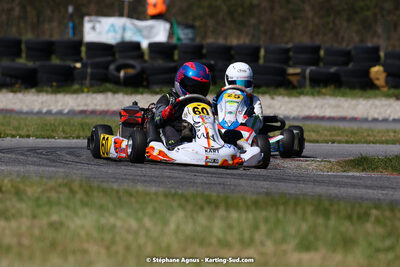 16 & 17/04/2022 : 3ème manche du Championnat du Sud 2022 au circuit d’Aigues-Vives (photos Stéphane Agnus) 2022 — karting
