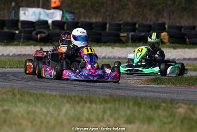 16 & 17/04/2022 : 3ème manche du Championnat du Sud 2022 au circuit d’Aigues-Vives (photos Stéphane Agnus) 2022 — karting