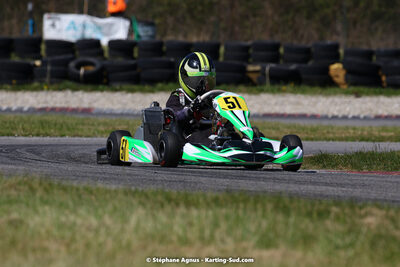 16 & 17/04/2022 : 3ème manche du Championnat du Sud 2022 au circuit d’Aigues-Vives (photos Stéphane Agnus) 2022 — karting