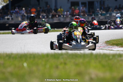 16 & 17/04/2022 : 3ème manche du Championnat du Sud 2022 au circuit d’Aigues-Vives (photos Stéphane Agnus) 2022 — karting