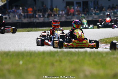 16 & 17/04/2022 : 3ème manche du Championnat du Sud 2022 au circuit d’Aigues-Vives (photos Stéphane Agnus) 2022 — karting