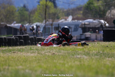 16 & 17/04/2022 : 3ème manche du Championnat du Sud 2022 au circuit d’Aigues-Vives (photos Stéphane Agnus) 2022 — karting