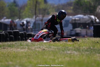 16 & 17/04/2022 : 3ème manche du Championnat du Sud 2022 au circuit d’Aigues-Vives (photos Stéphane Agnus) 2022 — karting
