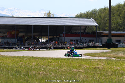 16 & 17/04/2022 : 3ème manche du Championnat du Sud 2022 au circuit d’Aigues-Vives (photos Stéphane Agnus) 2022 — karting