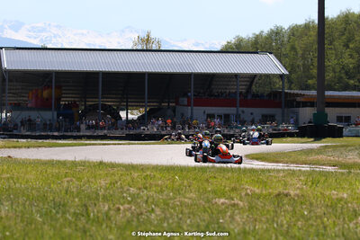16 & 17/04/2022 : 3ème manche du Championnat du Sud 2022 au circuit d’Aigues-Vives (photos Stéphane Agnus) 2022 — karting