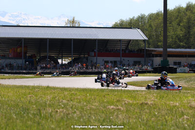 16 & 17/04/2022 : 3ème manche du Championnat du Sud 2022 au circuit d’Aigues-Vives (photos Stéphane Agnus) 2022 — karting