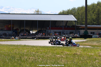 16 & 17/04/2022 : 3ème manche du Championnat du Sud 2022 au circuit d’Aigues-Vives (photos Stéphane Agnus) 2022 — karting