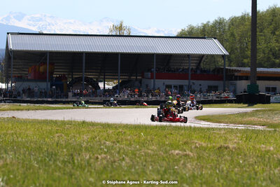 16 & 17/04/2022 : 3ème manche du Championnat du Sud 2022 au circuit d’Aigues-Vives (photos Stéphane Agnus) 2022 — karting