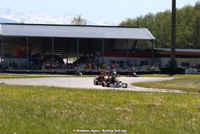 16 & 17/04/2022 : 3ème manche du Championnat du Sud 2022 au circuit d’Aigues-Vives (photos Stéphane Agnus) 2022 — karting